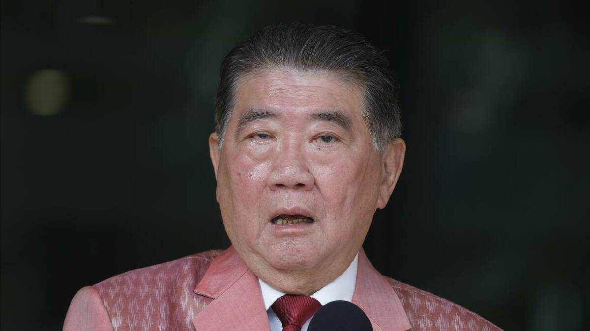 Thailand's acting PM Phumtham Wechayachai urged caution, describing the situation as "delicate". (EPA PHOTO)