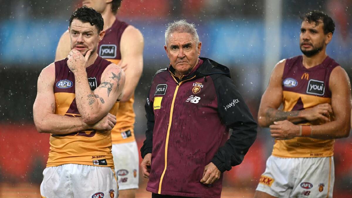 Coach Chris Fagan wants the Lions to move on quickly from the disappointing loss to the Suns.  (Dave Hunt/AAP PHOTOS)