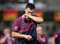 Brisbane Lions co-captain Hugh McCluggage regrets the Essendon whiteboard incident. Photo: Darren England/AAP PHOTOS