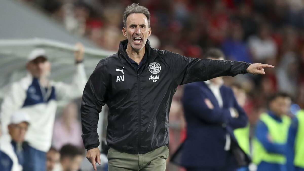 Aurelio Vidmar is ready for 'anything and everything' to happen at the sold-out grand final. (Matt Turner/AAP PHOTOS) Aurelio Vidmar is ready for 'anything and everything' to happen at the sold-out grand final. (Matt Turner/AAP PHOTOS)