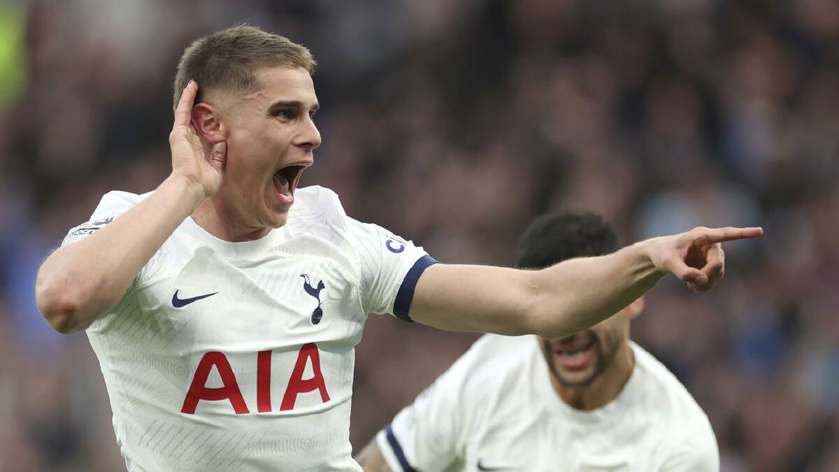 Defender Micky van de Ven described Ange Postecoglou's sacking from Spurs as 'strange.' (AP PHOTO) Defender Micky van de Ven described Ange Postecoglou's sacking from Spurs as 'strange.' (AP PHOTO)