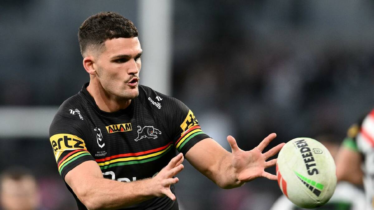 Nathan Cleary kicked perfectly to lead the Panthers to a big win over the Wests Tigers. (Steven Markham/AAP PHOTOS)