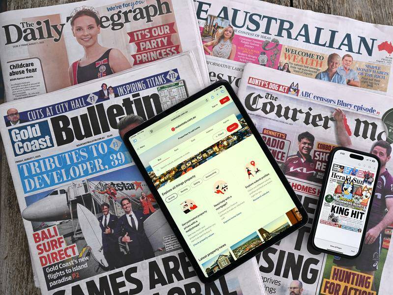 News Corp has lifted revenue despite weakness in media subscriptions and declining ad sales. Photo: Darren England/AAP PHOTOS News Corp has lifted revenue despite weakness in media subscriptions and declining ad sales. Photo: Darren England/AAP PHOTOS