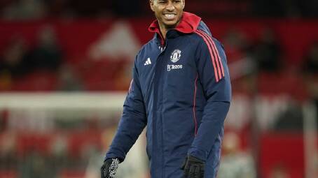 Manchester United's Marcus Rashford has joined LaLiga giants Barcelona on a year's loan. Photo: AP PHOTO