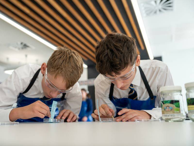 Australian school kids are supporting a mission to create a garden on the moon. Photo: HANDOUT/STILE Education Australian school kids are supporting a mission to create a garden on the moon. Photo: HANDOUT/STILE Education
