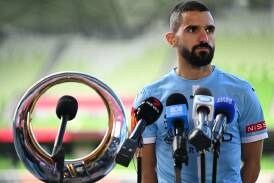 Melbourne City's Aziz Behich has a chance to win the ALM trophy and deprive the club who dumped him. Photo: James Ross/AAP PHOTOS