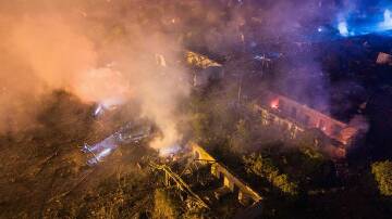 An explosion at a fireworks factory in the Chinese city of Liuyang has killed 26 people. Photo: AP PHOTO