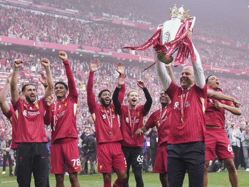 Liverpool, led by Arne Slot, will begin their EPL title defence at Anfield against Bournemouth. Photo: AP PHOTO Liverpool, led by Arne Slot, will begin their EPL title defence at Anfield against Bournemouth. Photo: AP PHOTO