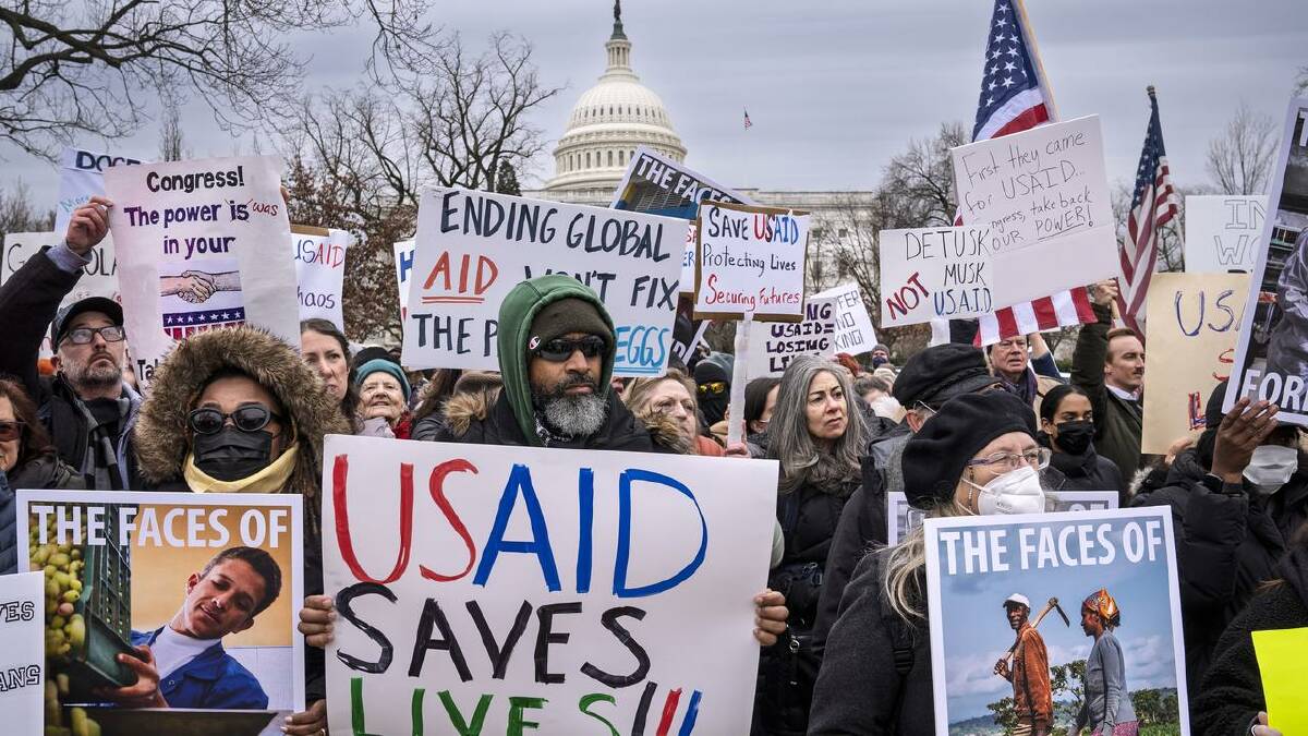 Cuts to US programs worldwide is straining the global aid landscape, the report says. (AP PHOTO) Cuts to US programs worldwide is straining the global aid landscape, the report says. (AP PHOTO)