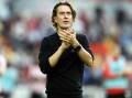 Tottenham are working hard to secure Thomas Frank (pic) to replace Ange Postecoglou. Photo: AP PHOTO
