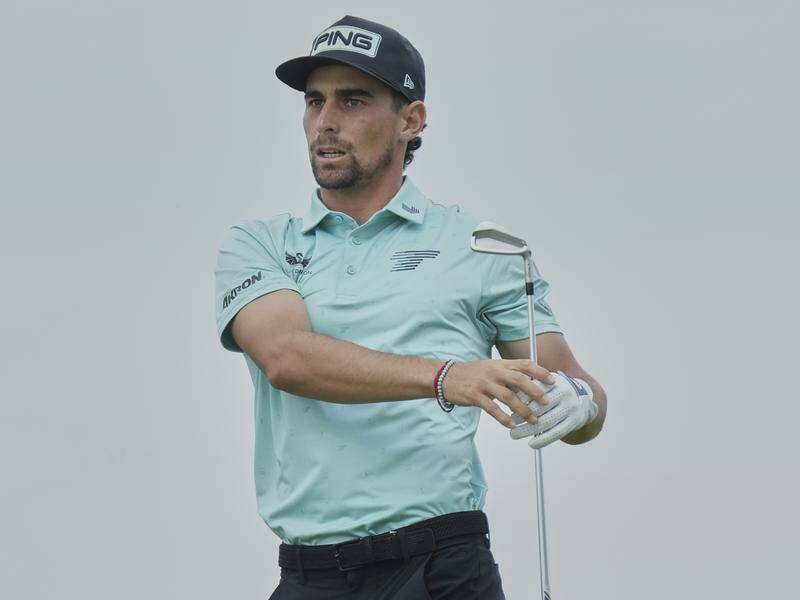 Joaquin Niemann is edging closer to a record-extending seventh career win on the LIV Golf circuit. Photo: AP PHOTO Joaquin Niemann is edging closer to a record-extending seventh career win on the LIV Golf circuit. Photo: AP PHOTO