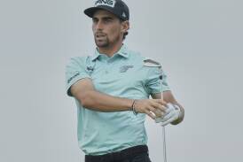 Joaquin Niemann is edging closer to a record-extending seventh career win on the LIV Golf circuit. Photo: AP PHOTO
