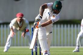 Tasmania's Jake Weatherald has pushed his Ashes case with an imposing century for Australia A. Photo: Matt Turner/AAP PHOTOS