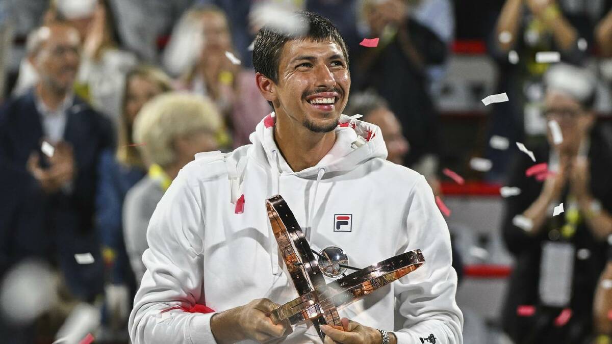 Alexei Popyrin basked in Masters 1000 title glory a year ago. (AP PHOTO)
