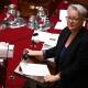 Labor's Environment Minister Penny Sharpe has been escorted from the NSW upper house. Photo: Dan Himbrechts/AAP PHOTOS