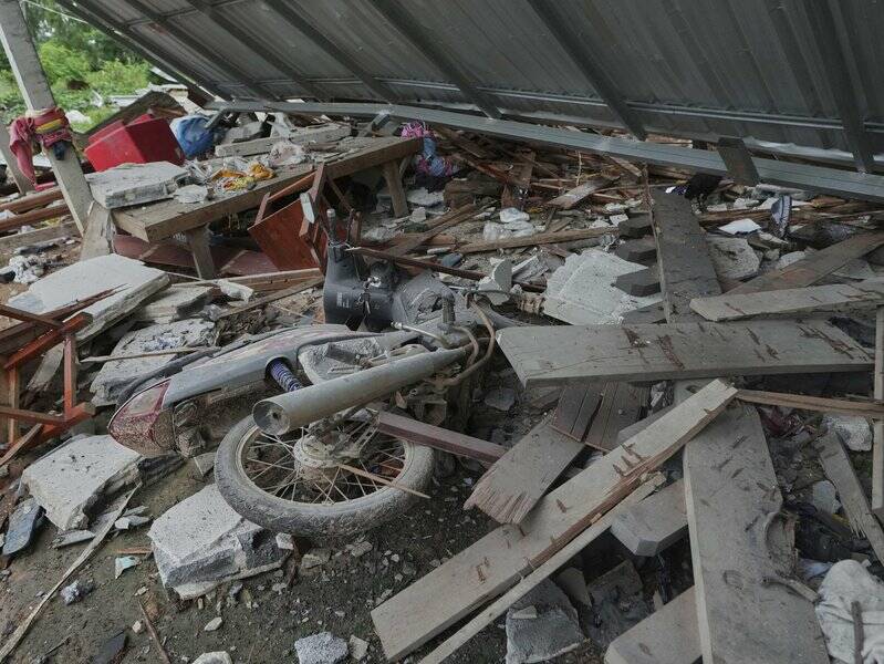 Fighting between Thailand and Cambodia has forced tens of thousands of people to flee their homes. Photo: AP PHOTO Fighting between Thailand and Cambodia has forced tens of thousands of people to flee their homes. Photo: AP PHOTO