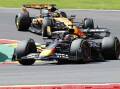 Max Verstappen has pipped Aussie Oscar Piastri to win the sprint race at the Belgium Grand Prix. Photo: AP PHOTO