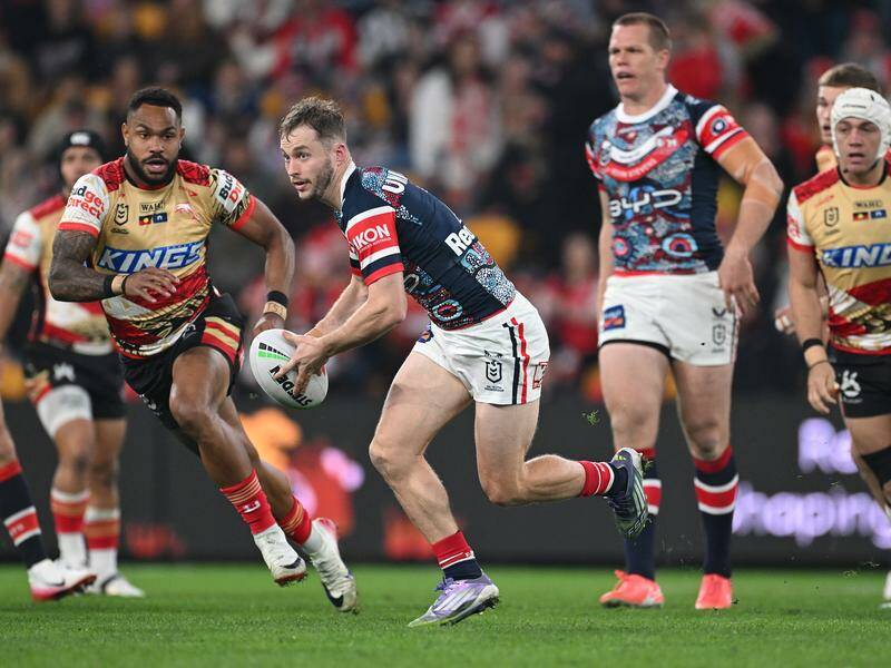 Sydney Roosters half Sam Walker was at his dazzling best in the 64-12 win over the Dolphins. Photo: Dave Hunt/AAP PHOTOS Sydney Roosters half Sam Walker was at his dazzling best in the 64-12 win over the Dolphins. Photo: Dave Hunt/AAP PHOTOS
