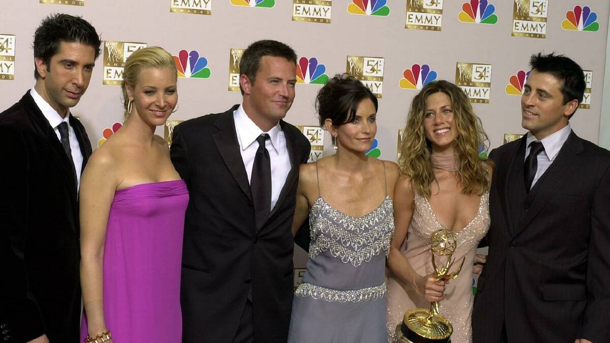 Playing Chandler Bing, Matthew Perry gained worldwide fame as part of the cast of Friends. (AP PHOTO) Playing Chandler Bing, Matthew Perry gained worldwide fame as part of the cast of Friends. (AP PHOTO)
