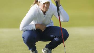 Lottie Woad has won the Women's Scottish Open in her first tournament as a professional. Photo: AP PHOTO