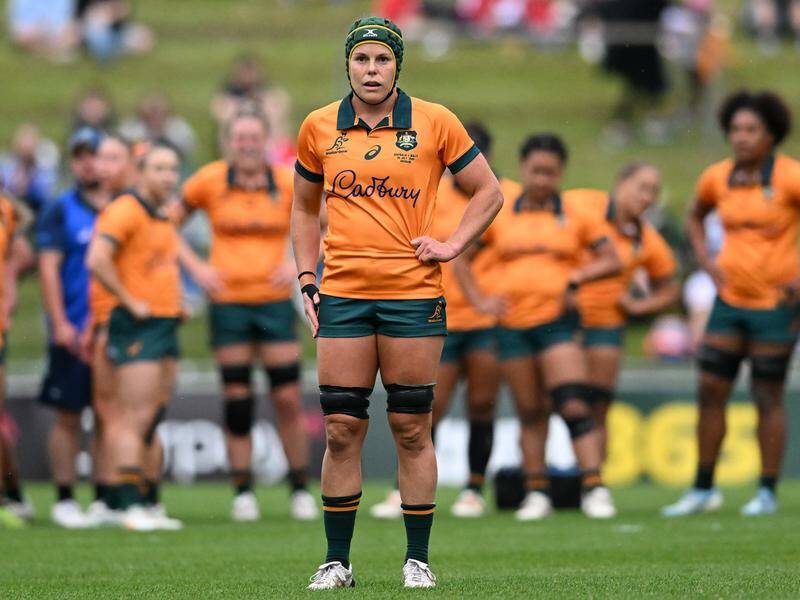 Captain Emily Chancellor is confident the Wallaroos can bounce back after a shock loss to the Welsh. Photo: Darren England/AAP PHOTOS