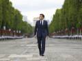 French President Emmanuel Macron was struck by the mounting humanitarian crisis in Gaza. Photo: AP PHOTO