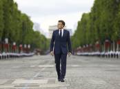 French President Emmanuel Macron was struck by the mounting humanitarian crisis in Gaza. Photo: AP PHOTO