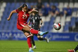 Canadian striker Olivia Smith has been signed by Arsenal for a world record transfer fee. Photo: AP PHOTO