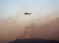A wildfire 40km from the French city of Marseille had burned 240 hectares, firefighters said. Photo: AP PHOTO