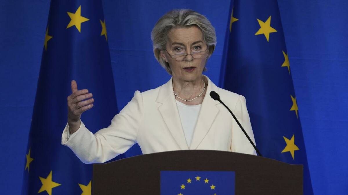 EU diplomats say a deal would likely include a broad 15 per cent tariff on EU goods to the US. (AP PHOTO) EU diplomats say a deal would likely include a broad 15 per cent tariff on EU goods to the US. (AP PHOTO)