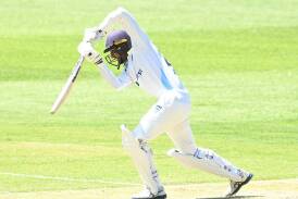 Jason Sangha has hit an unbeaten double century for Australia A in the drawn clash with Sri Lanka A Photo: James Ross/AAP PHOTOS