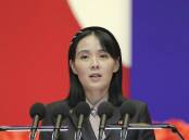 Kim Jong-un's sister Kim Yo Jong says North Korea has "nothing to discuss" with South Korea. Photo: AP PHOTO