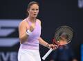 Aussie tennis has a new champion after Daria Kasatkina claimed a first tournament win in 17 months. Photo: Zain Mohammed/AAP PHOTOS