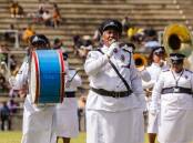 The inaugural Pacific Police Band Tattoo was hosted by Port Moresby. Photo: HANDOUT/AUSTRALIAN FEDERAL POLICE