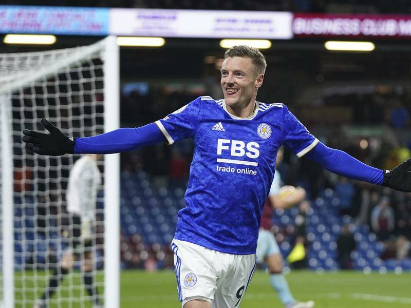 Leicester great Jamie Vardy is to leave the club at the end of the season. Photo: AP PHOTO Leicester great Jamie Vardy is to leave the club at the end of the season. Photo: AP PHOTO