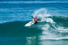 Australia's Molly Picklum leads the women's event in the current World Surf League season. Photo: HANDOUT/World Surf League