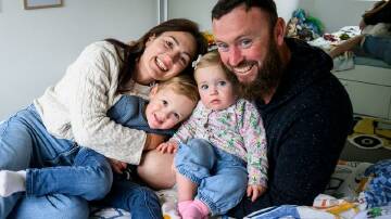 Vikki Mai Murphy and partner Sean had their children Beau and Maia through Connect IVF. Photo: Bianca De Marchi/AAP PHOTOS