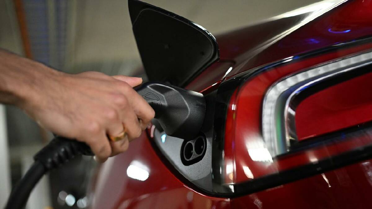 While plug-in hybrids proved popular, Australians bought fewer electric cars in the month of July. (James Ross/AAP PHOTOS)