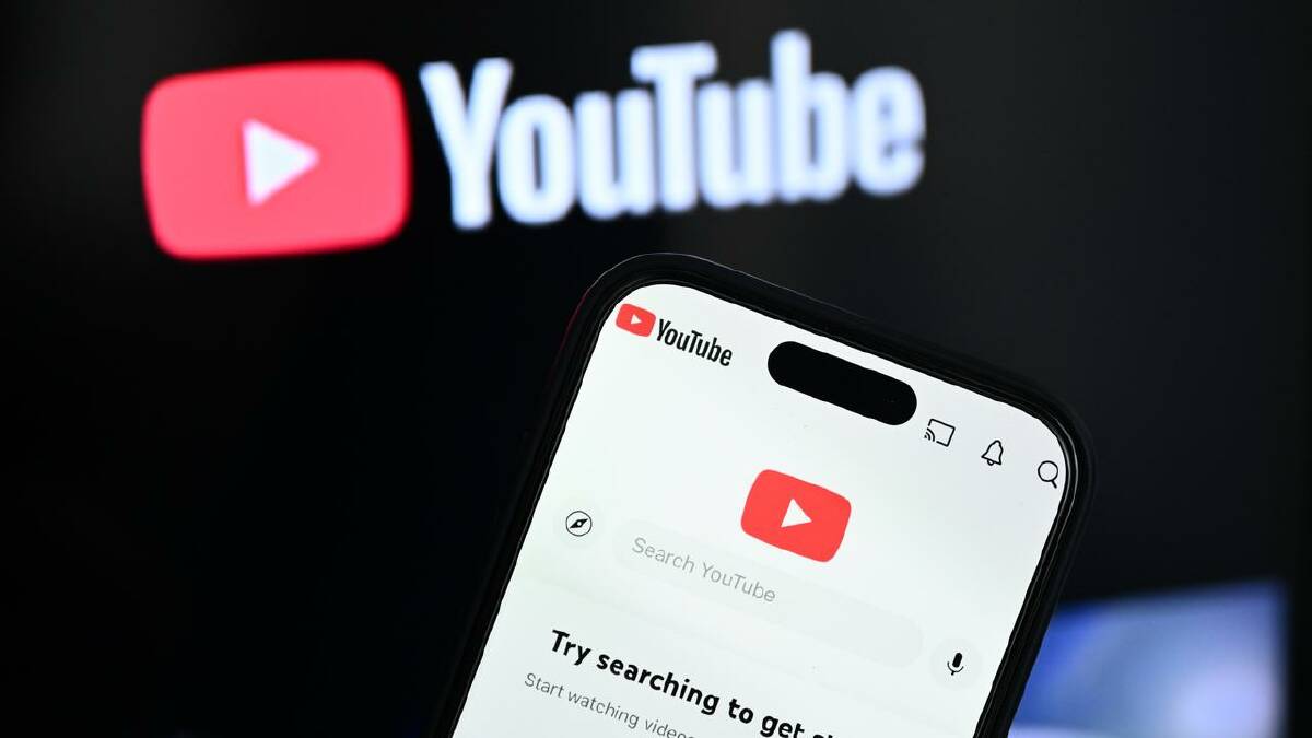 YouTube is lobbying against being included in a social media ban for under-16-year-olds. (Joel Carrett/AAP PHOTOS) YouTube is lobbying against being included in a social media ban for under-16-year-olds. (Joel Carrett/AAP PHOTOS)