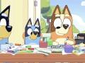 Bluey is a favourite among children for its playful humour, but it also appeals to adults. (AP PHOTO)