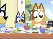 Bluey is a favourite among children for its playful humour, but it also appeals to adults. (AP PHOTO)
