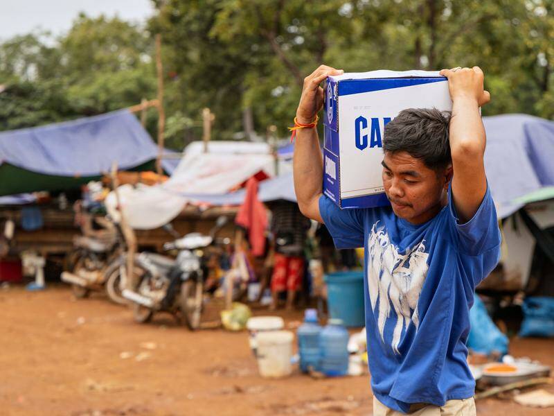 Fighting between Thailand and Cambodia has forced tens of thousands of people to flee their homes. Photo: AP PHOTO Fighting between Thailand and Cambodia has forced tens of thousands of people to flee their homes. Photo: AP PHOTO