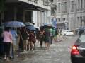 A city in northern China has recorded 447.4mm of rain during 24 hours. Photo: AP PHOTO
