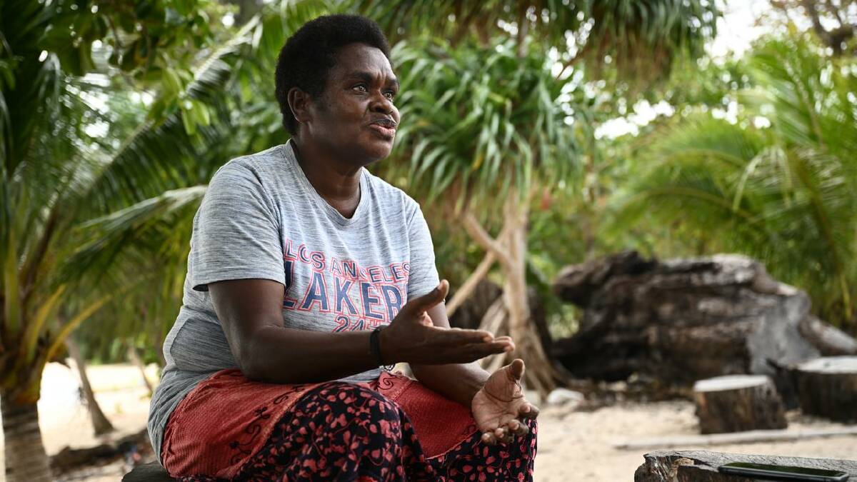 Salome Kalo has been an advocate for using solar energy to preserve produce. (Joel Carrett/AAP PHOTOS)