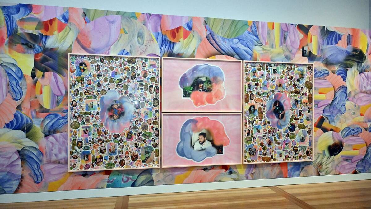 Romance Was Born the artwork is as extravagant as one of the label's runway shows. (Mick Tsikas/AAP PHOTOS)