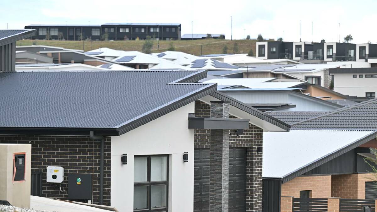 Building approvals numbers will be among the batch of data released by the ABS. (Mick Tsikas/AAP PHOTOS)
