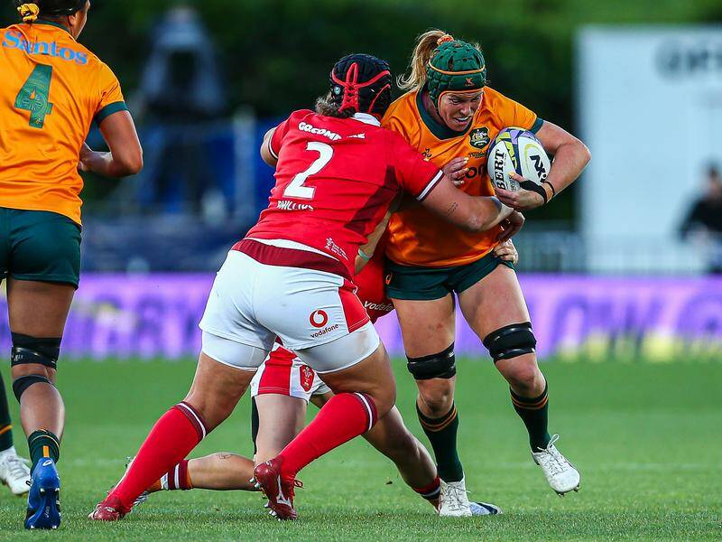 Emily Chancellor will captain the Wallaroos when they meet Wales again in Brisbane. Photo: Andy Skinner/AAP PHOTOS Emily Chancellor will captain the Wallaroos when they meet Wales again in Brisbane. Photo: Andy Skinner/AAP PHOTOS