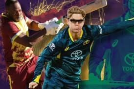 Adam Zampa claimed three wickets and Andre Russell shone in his farewell T20 international. Photo: Aap Image/AAP PHOTOS