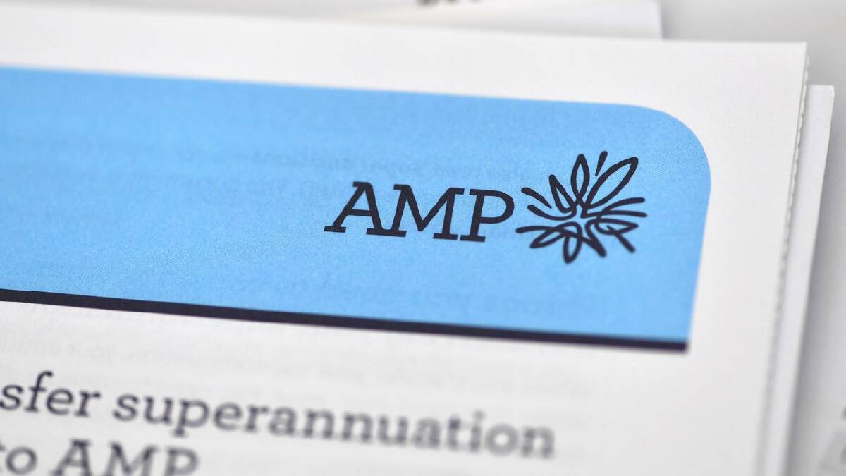 The fall in AMP net profits was far less than the plunge in the previous corresponding half-year. (David Mariuz/AAP PHOTOS) The fall in AMP net profits was far less than the plunge in the previous corresponding half-year. (David Mariuz/AAP PHOTOS)