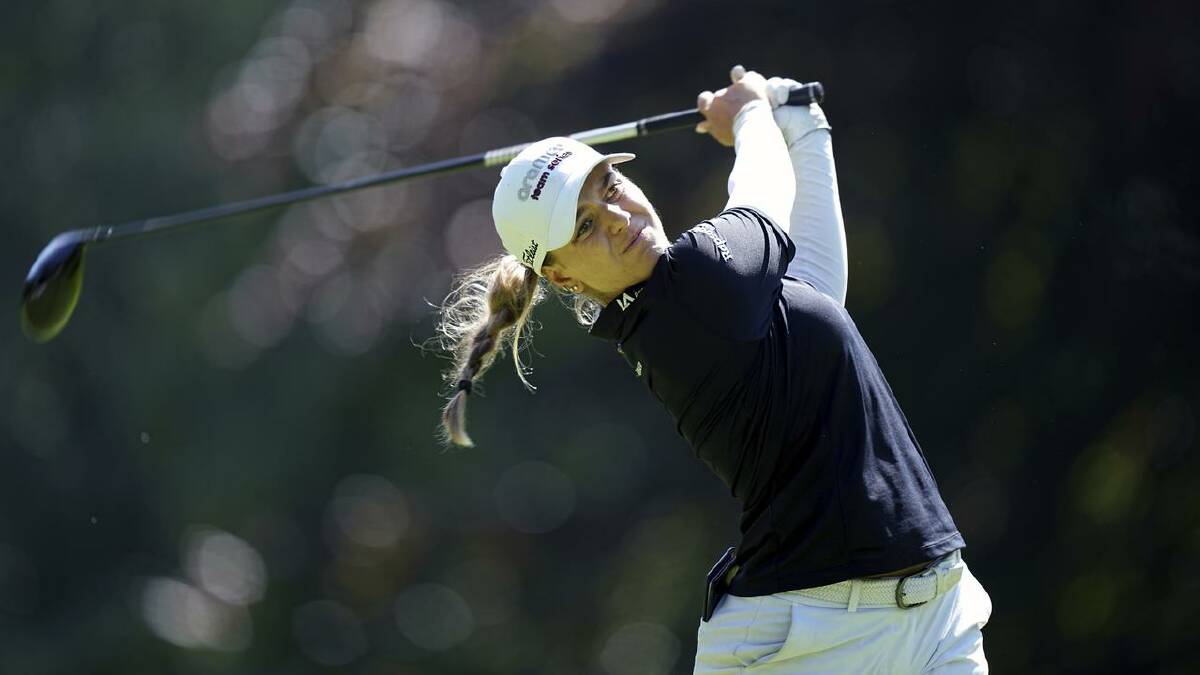 Steph Kyriacou is feeling positive heading into the year's final major. (AP PHOTO)